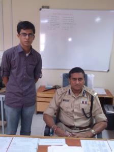 Smit with Mr. D. R. Patel